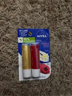 Cherry & Cream + Vanilla Buttercream Care Duo - Red & Gold